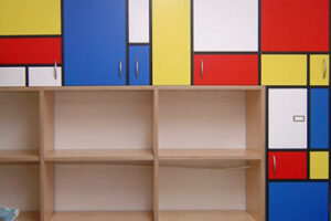 w1b Mondrian shelves by Titus Davies