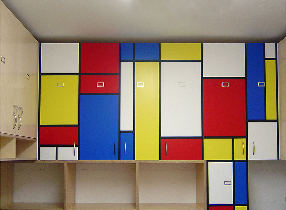 w2b Mondrian shelves by Titus Davies