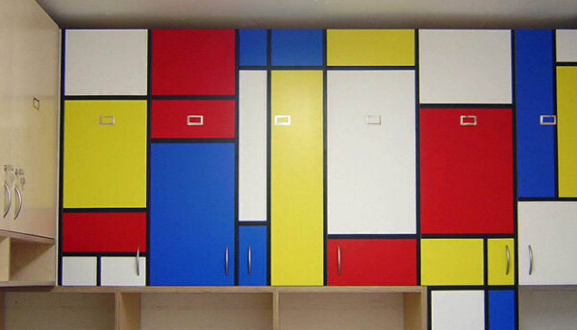 wfi Mondrian shelves by Titus Davies